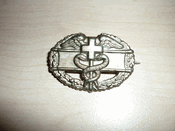 US Army Metal Combat Medic Badge Insignia